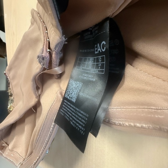 Marciano XS jewelled corset/bra top very very good condition Shimmering Gold - Picture 9 of 13